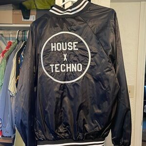 1st edition Large BLACK CRSSD festival bomber jacket